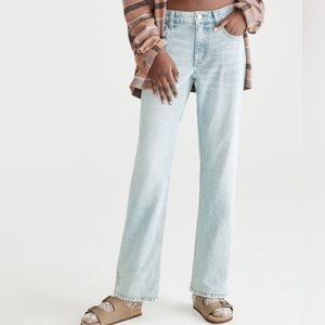 Baggy low rise Aeropostale blue jeans, size 10 (reg) 90s